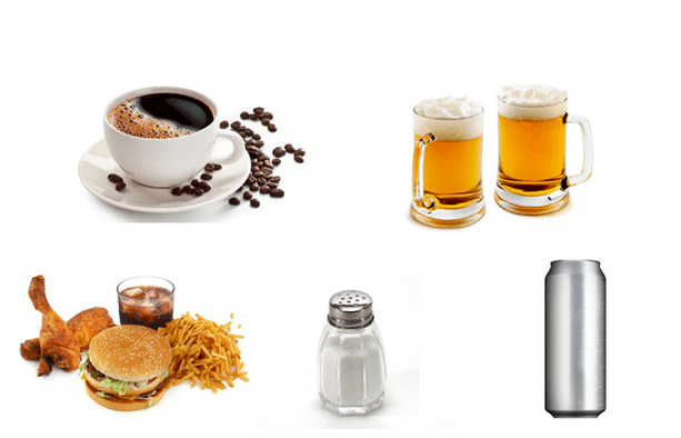 Produtos nocivos para potência