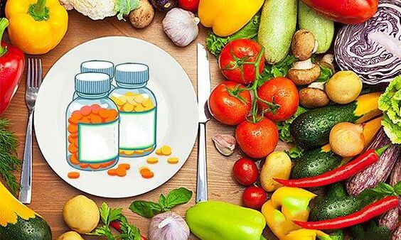 vitaminas em produtos para aumentar a potência